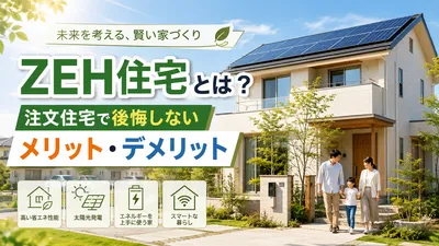 ZEH住宅とは？注文住宅で後悔しないメリット・デメリット