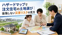 ハザードマップで注文住宅の土地選び｜後悔しない災害リスクの見方