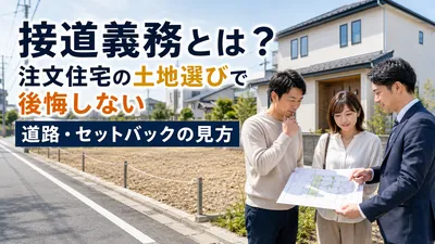 接道義務とは？注文住宅の土地選びで後悔しない道路・セットバックの見方