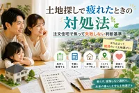 土地探しで疲れたときの対処法｜注文住宅で焦って失敗しない判断基準