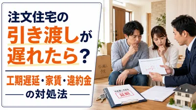 注文住宅の引き渡しが遅れたら？工期遅延・家賃・違約金の対処法
