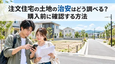注文住宅の土地の治安はどう調べる？購入前に確認する方法