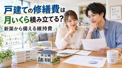 戸建ての修繕費は月いくら積み立てる？新築から備える維持費