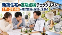新築住宅の定期点検チェックリスト｜1年・2年点検の確認箇所と保証の注意点